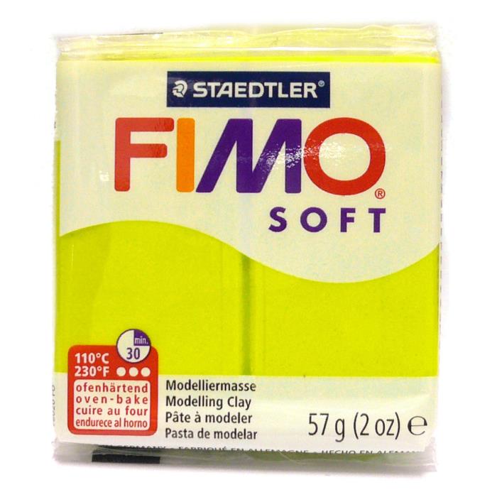 Fimo soft 57gr n. 52 - VERDE LIME