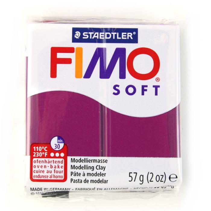 Fimo soft 57gr n. 66 - VIOLA REALE