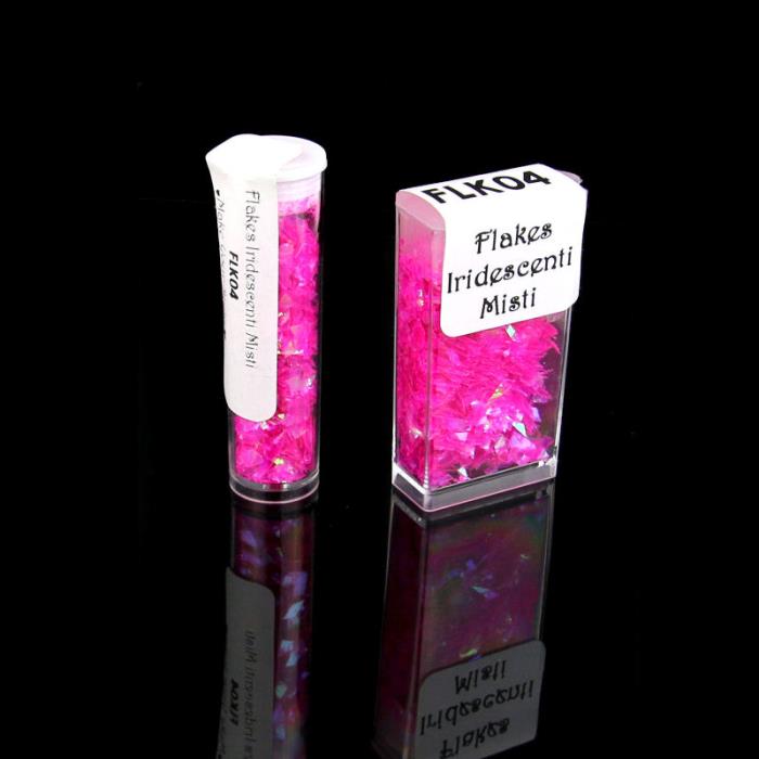 Flakes Iridescenti - Mod. 04 - FUCSIA