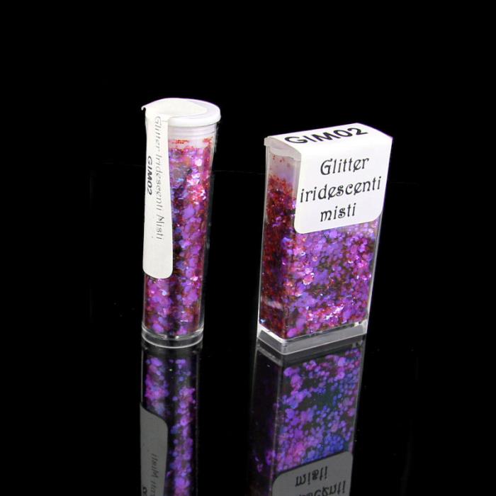 Glitter Iridescenti Misti - Mod. 02 - LILLA