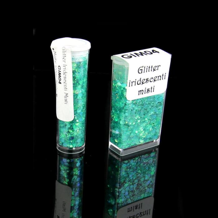Glitter Iridescenti Misti - Mod. 04 - ACQUAMARINA