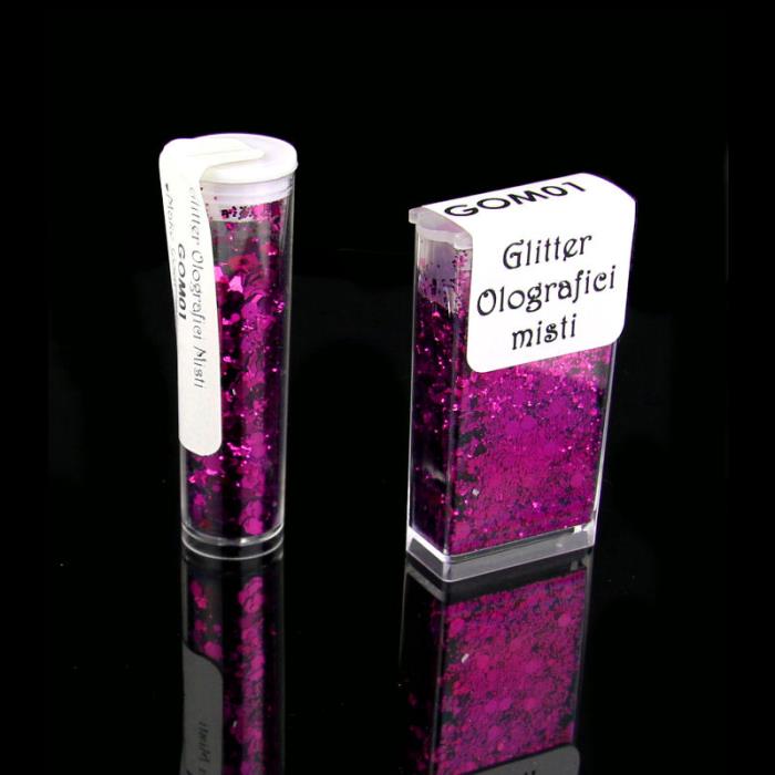 Glitter Olografici Misti - Mod. 01 - VIOLA