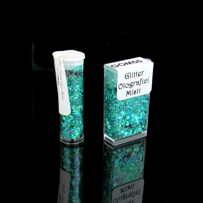 Glitter Olografici Misti - Mod. 05 - ACQUAMARINA