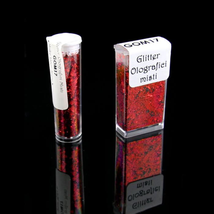 Glitter Olografici Misti - Mod. 17 - ROSSO