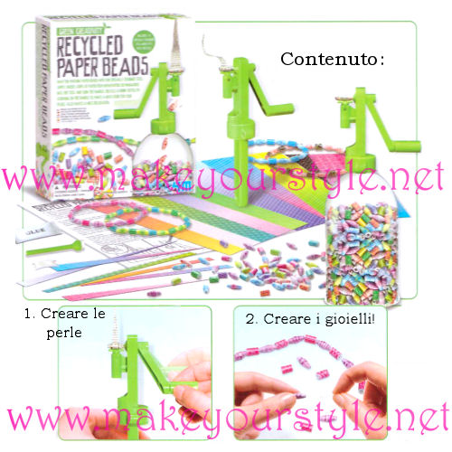 Kit per creare perle di carta 