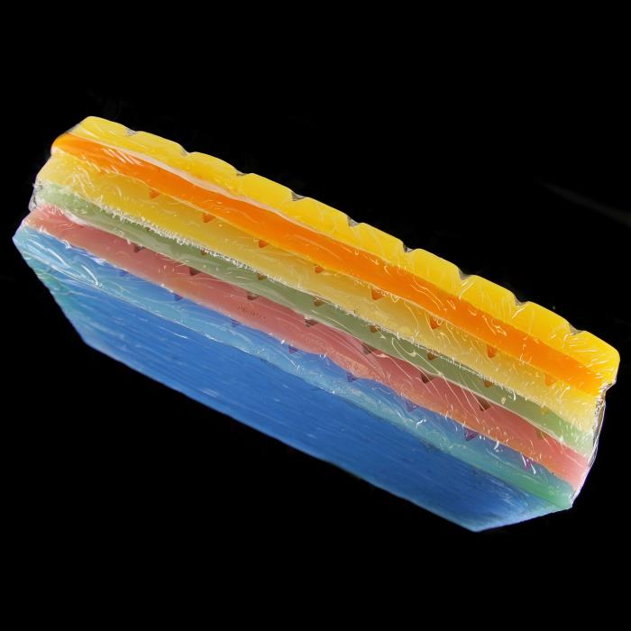 6 tavole grandi di Cera modellabile - Colori Pastello + 3m di stoppino in regalo!!