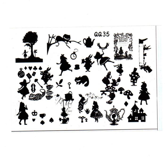 Disegni decorativi per inclusioni - Mod. 15 - Alice
