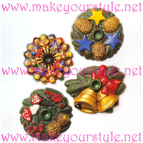 Stampo per colate - Natale - Mod. 2