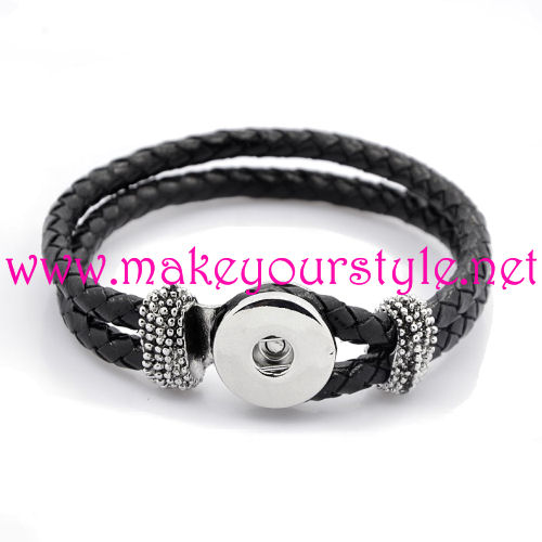 Base bracciale in un click - Mod. 03 - Colore: Nero
