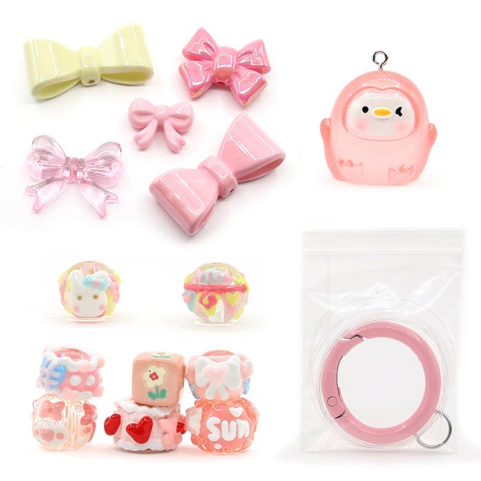 Kit Ganci Decorativi Charming - Mod. 05 - Happy Penguin