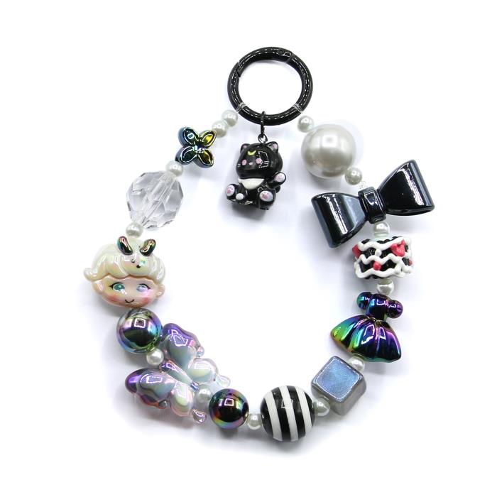 Kit Ganci Decorativi Charming - Mod. 01 - Black Cat