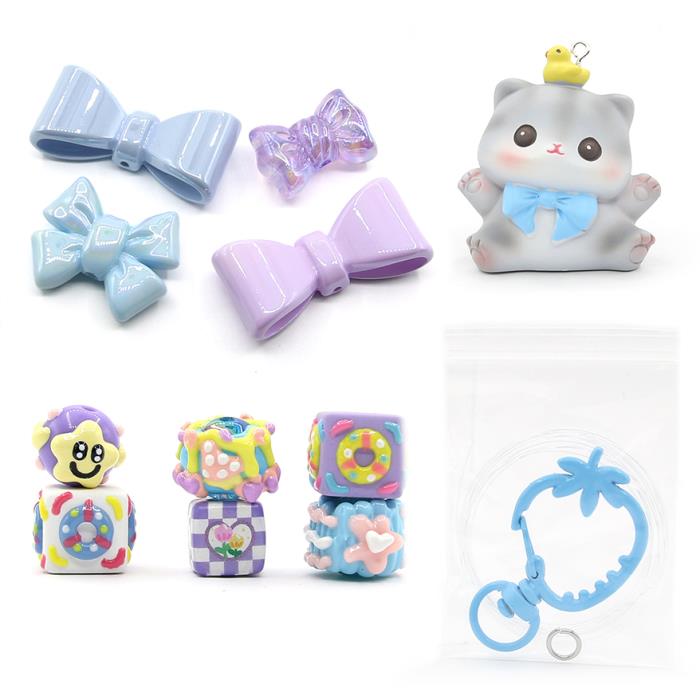 Kit Ganci Decorativi Charming - Mod. 10 - Cat&Duck