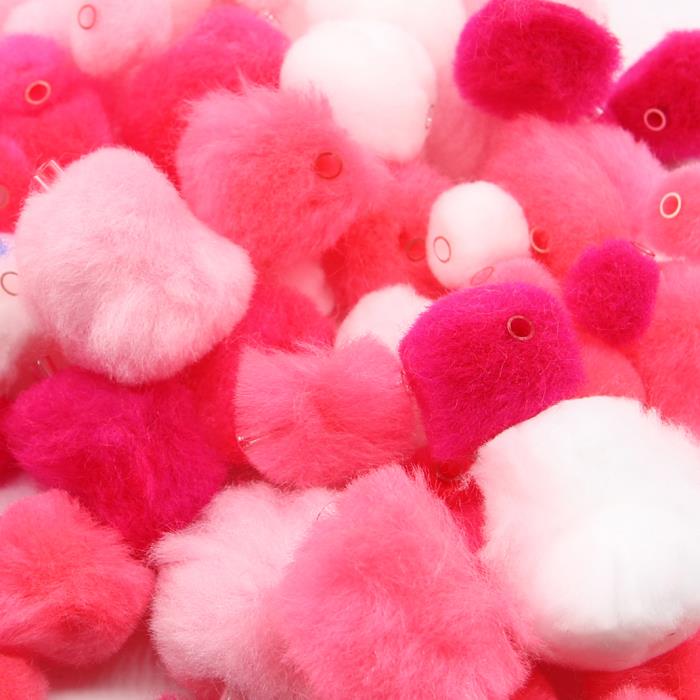 Kit Ganci Decorativi Charming - Mod. 06 - Pink Bear