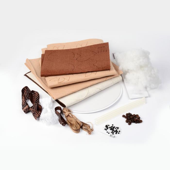 Kit pannolenci natale - Mod. 09 Torta Portagioie