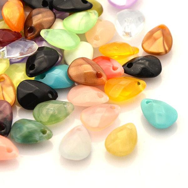 50 Perle gocce supermix - colore: MISTE