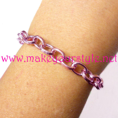 1 metro Catena colorata - mod. 3 - colore: ROSA