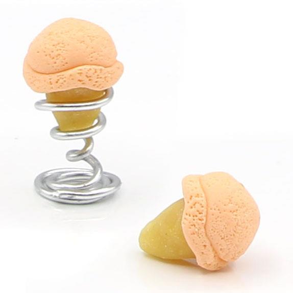 Miniature - Cono Gelato - Mod. 01 - Arancio Ace