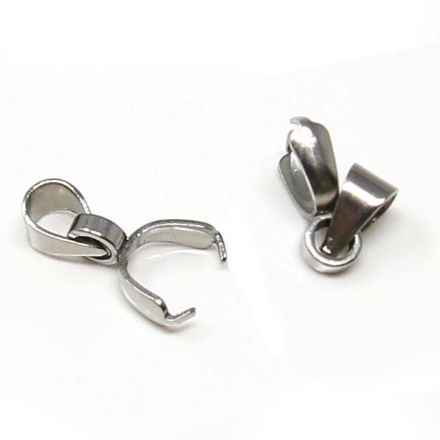 Ganci per ciondoli acciaio inox - 13mm