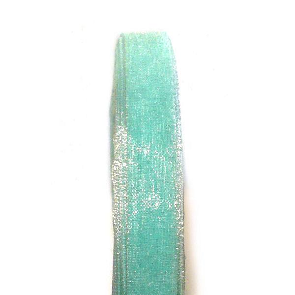 1 metro organza - Colore: AZZURRO