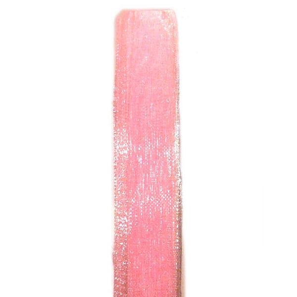1 metro organza - Colore: ROSA