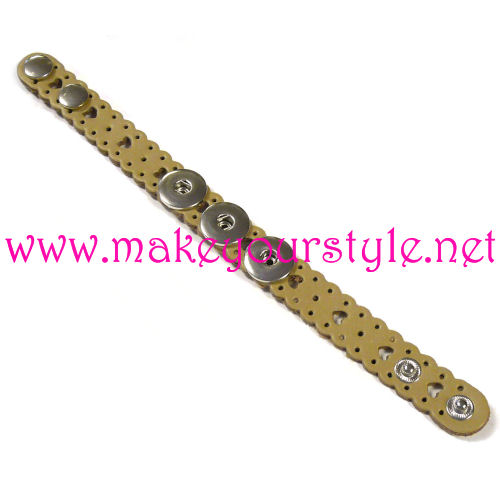 Base bracciale in un click - Mod. 02 - Colore: Beige