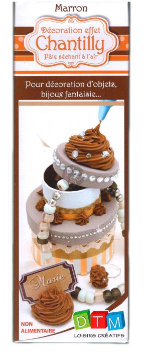 Panna per decorare effetto Chantilly - CIOCCOLATO
