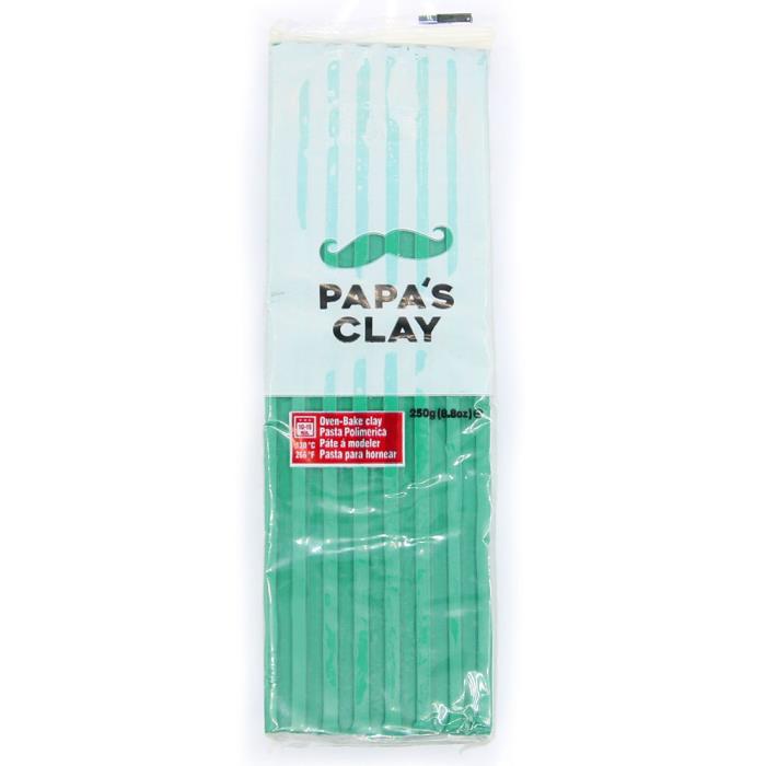 Papa's Clay 250gr - Colore: GREEN - Verde