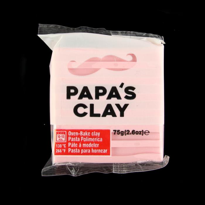 Papa's Clay 75gr - Colore: BABY PINK - Rosina