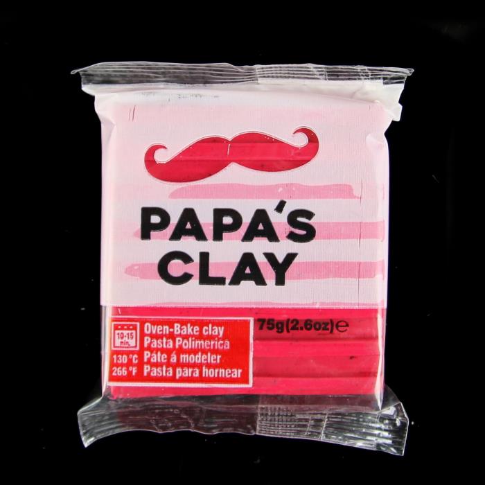 Papa's Clay 75gr - Colore: CERISE - Rosso Ciliegia