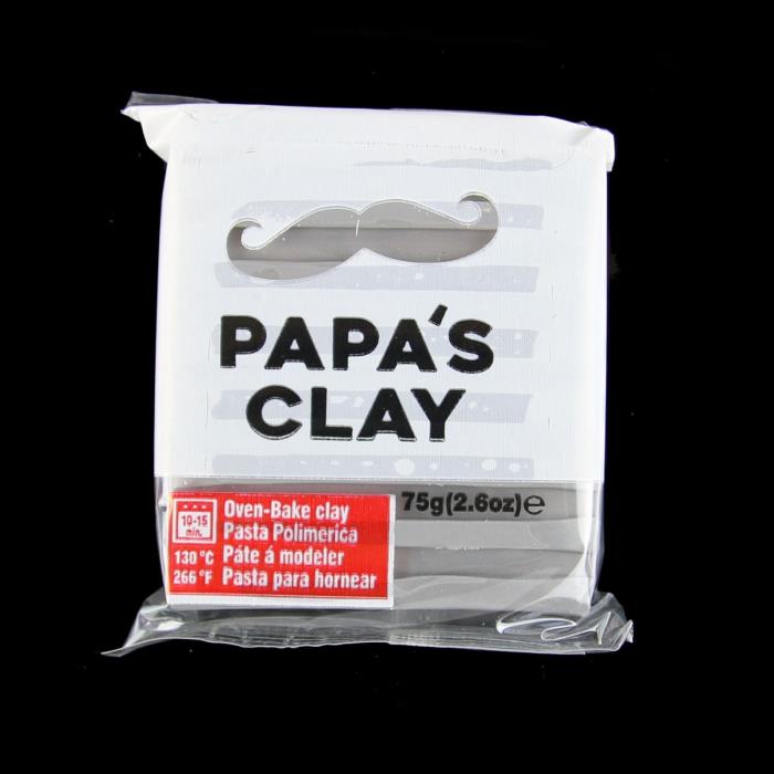 Papa's Clay 75gr - Colore: GREY - Grigio