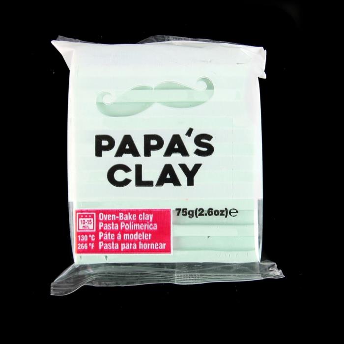 Papa's Clay 75gr - Colore: MINT GREEN - Verde Menta