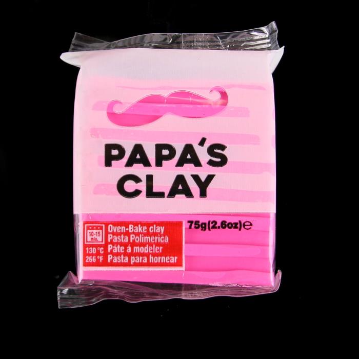 Papa's Clay 75gr - Colore: PINK - Rosa