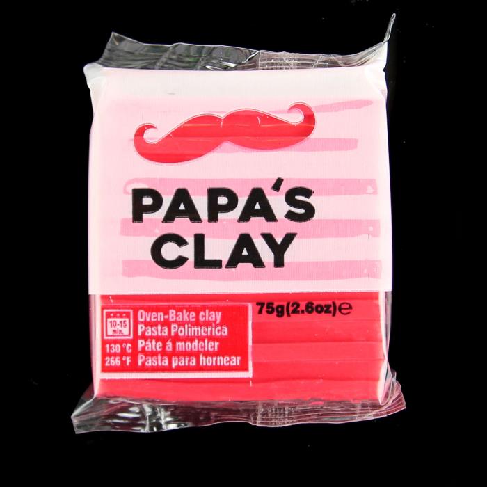 Papa's Clay 75gr - Colore: RED - Rosso