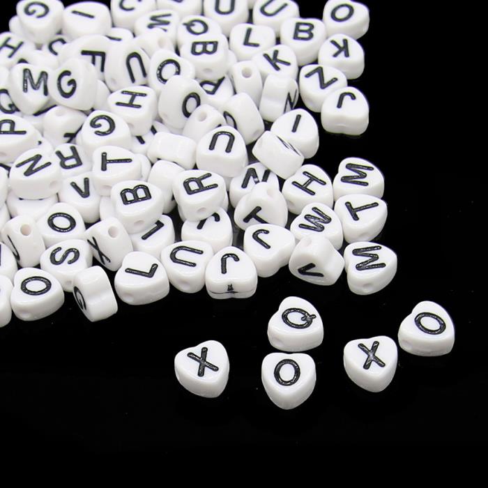 100 Perle Alfabeto Mod. 3 - Lettere Random