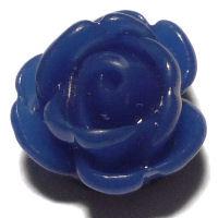 10 Perle a rosa - colore: BLU