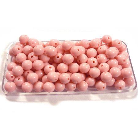 10 Perle tonde pastello 10mm - colore: CIPRIA