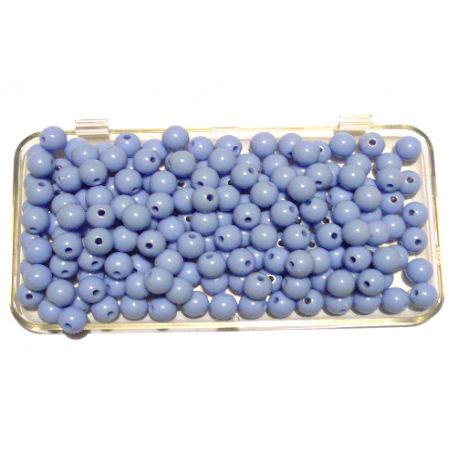 10 Perle tonde pastello 8mm - colore: AGATA