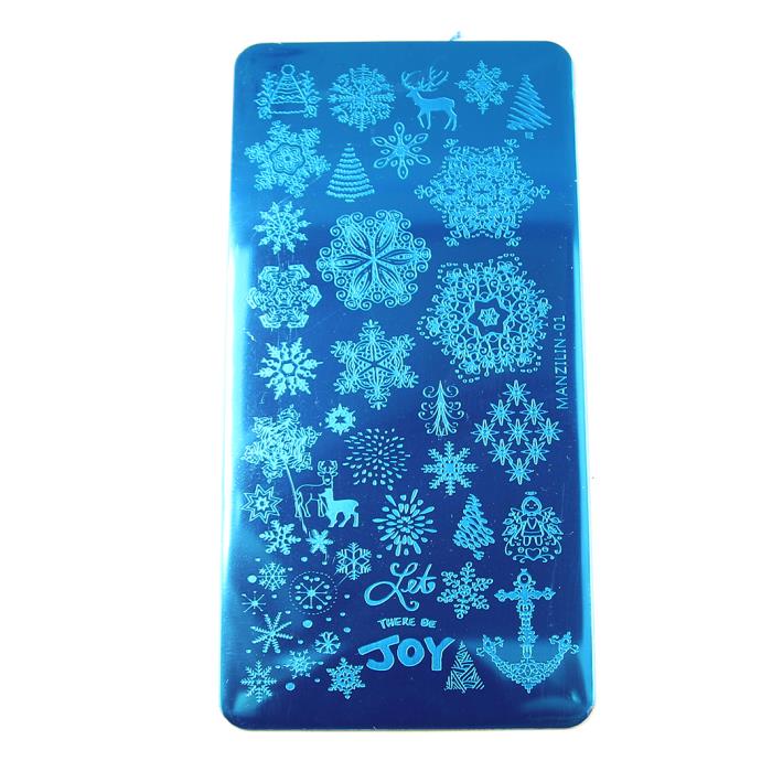 Piatto per stamping - Mod. 08 - Neve