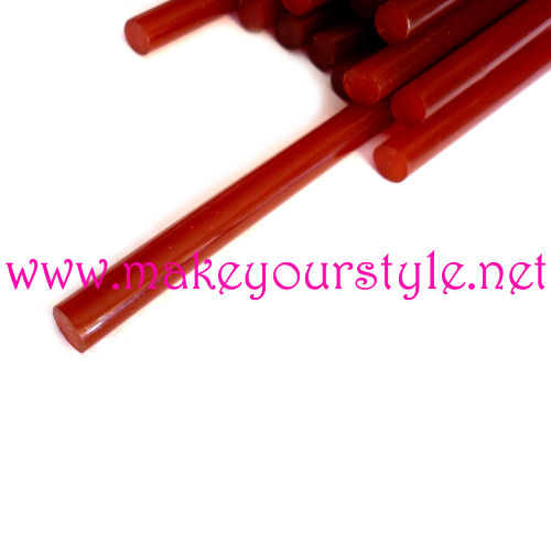 Colla colorata - ROSSO CON BRILLANTINI