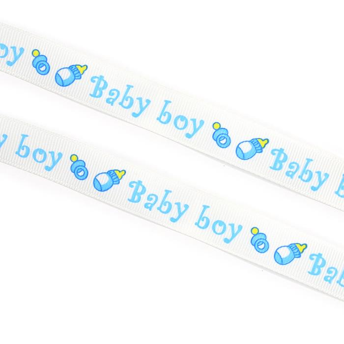1 metro satin mod. 6 - Colore: AZZURRO Baby Boy