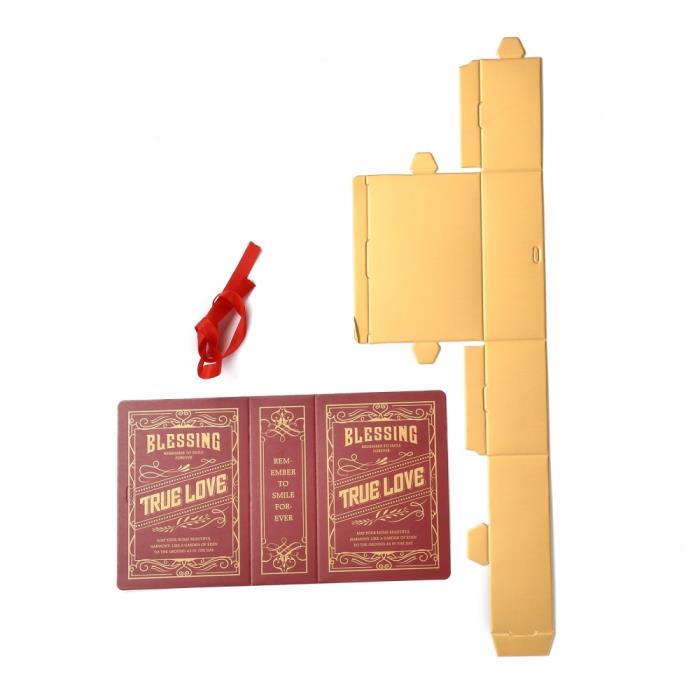Scatola regalo - Mod. 9 - Libro Rosso
