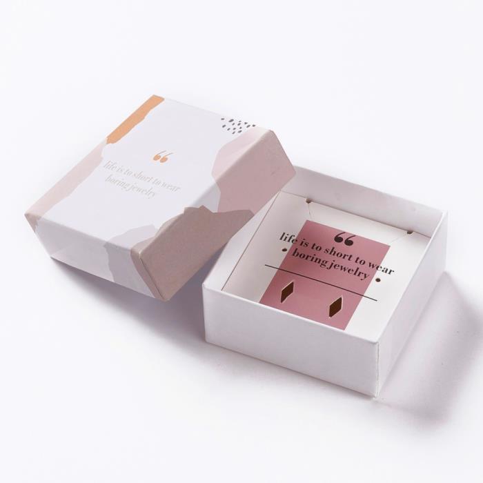 1 Scatola regalo - Mod. 10 - Life is to short to wear boring jewelry