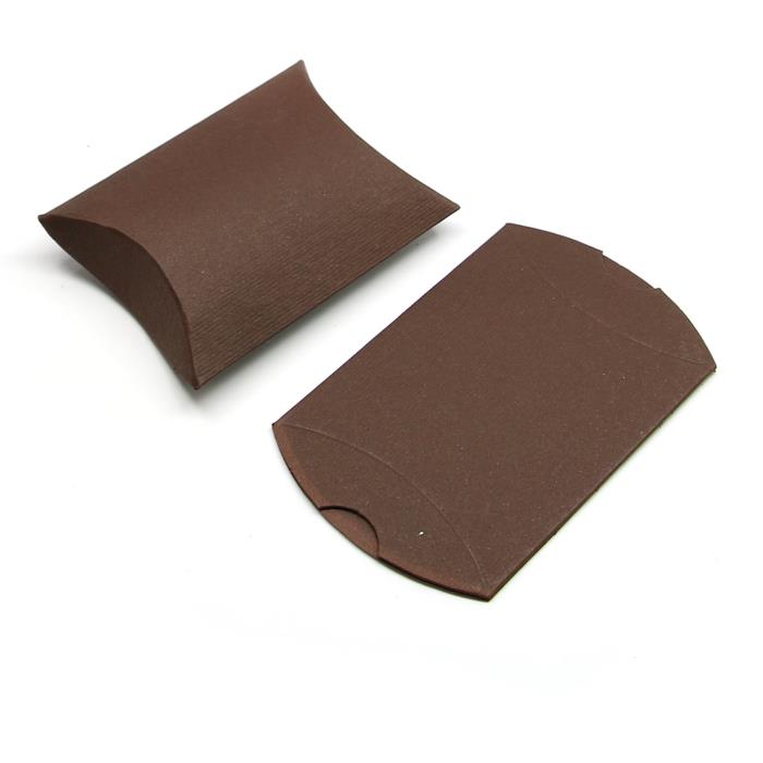 10 Scatole regalo - Mod. 13 - 4x7cm - Marrone