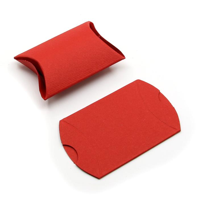 10 Scatole regalo - Mod. 13 - 4x7cm - Rosso