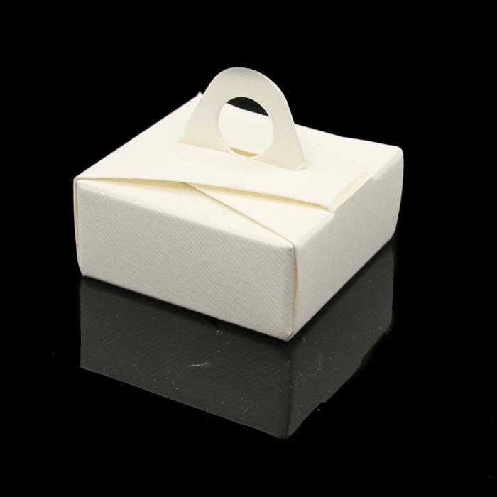 4 Scatole regalo - Mod. 15 - 4,5cm - Bianco