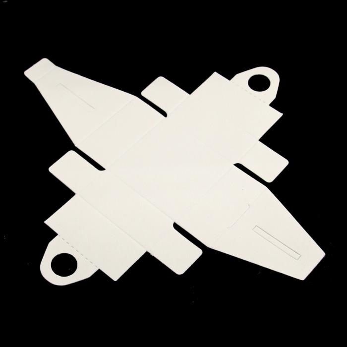 4 Scatole regalo - Mod. 15 - 4,5cm - Bianco