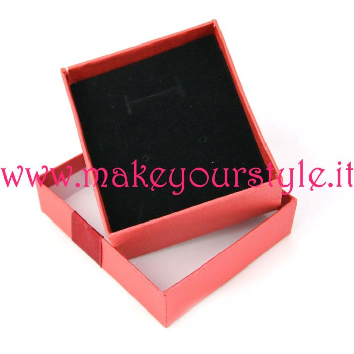 1 Scatola regalo - Mod. 5 - colore: ROSSO