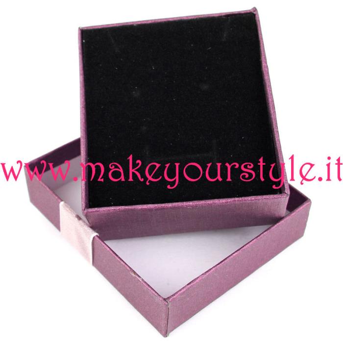 1 Scatola regalo - Mod. 5 - colore: VIOLA