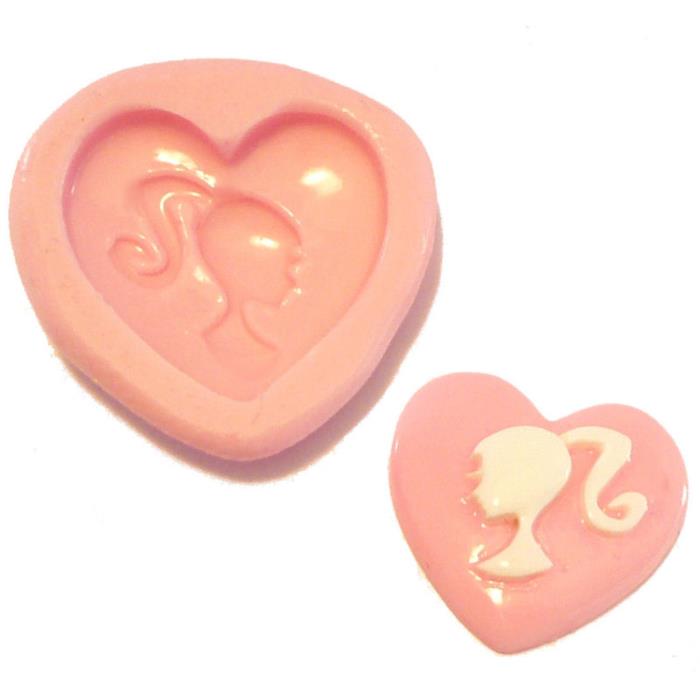 Stampo cammeo barbie