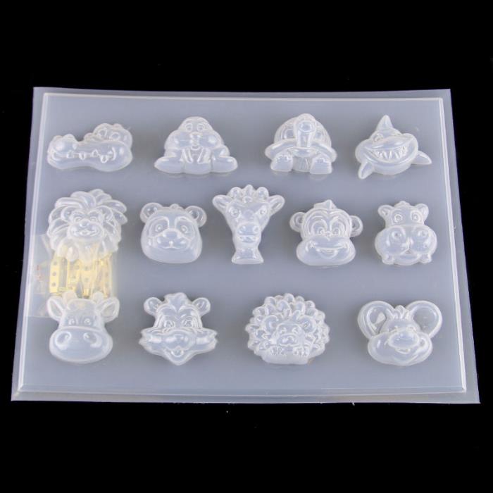 Stampo per colate - Animali - Mod. 05 Spille e Calamite incluse!